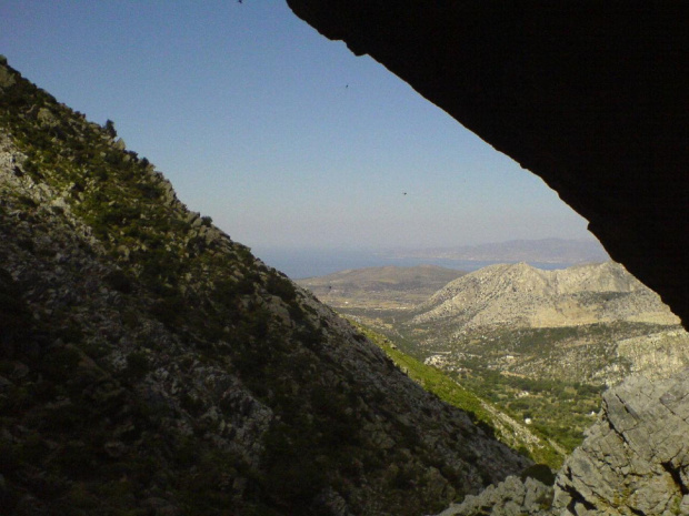 Naxos, widok z groty Zeusa