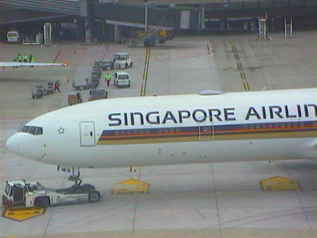 B777 SQ do Singapore #samolot