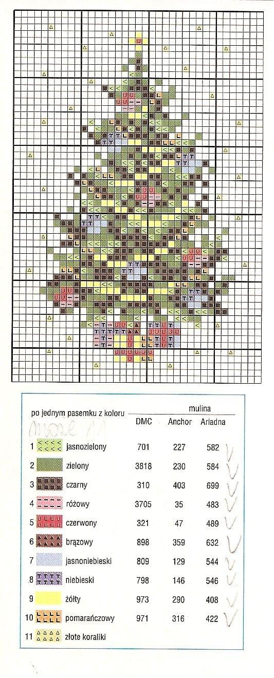 haft krzyżykowy