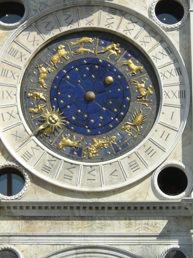 Plac Św. Marka w Wenecji - zegar