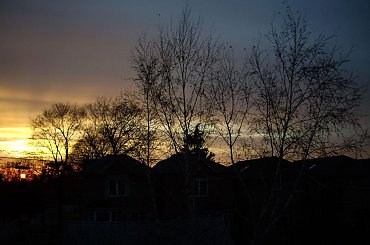 jesienny zachod slonca #ZachodSlonca #jesien