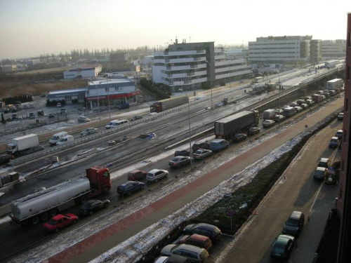 2007-11-28 Budowa wiaduktu nad Rondem Dudajewa
