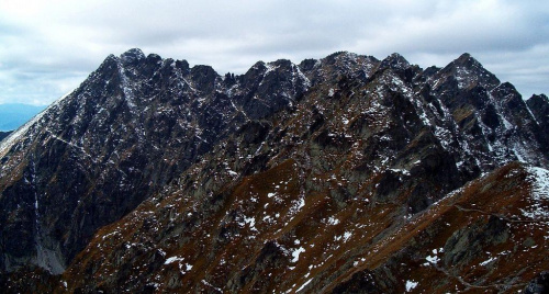 Buczynowe Turnie - widok od południowego wschodu #góry #mountain #Tatry #Orla #Buczynowe