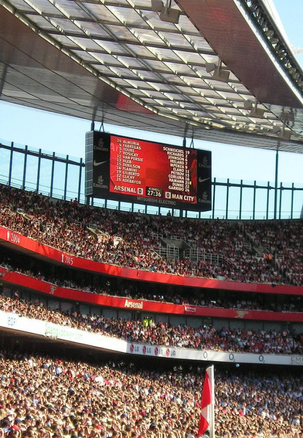 mecz czas zaczac:) #Arsenal #ManchesterCity #mecz #stadion #PiłkaNożna
