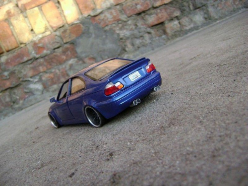 moj kochany modelik bejki w skali 1/24 #tuning #e46