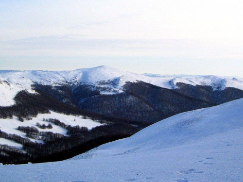 Zdjęcia Bieszczad zimą. Grudzień 2007 #GóryZimaŚnieg