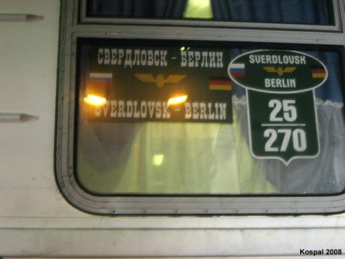 12.01.2008 Rosyjska tablica kierunkowa
Moskwa Ekspress.