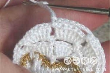 aniołek 1j #szydełko #serwetka #symbol #wzór #anioł