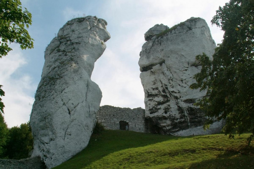 Zamek Ogrodzieniec Podzamcze