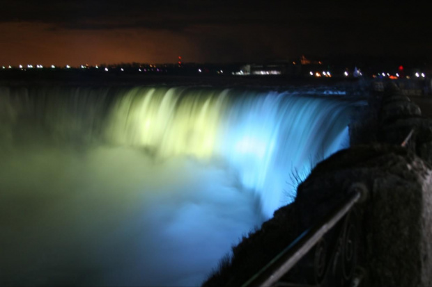 Niagara nocą