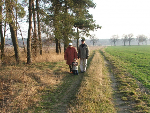 Wycieczka do lasu luty 2008