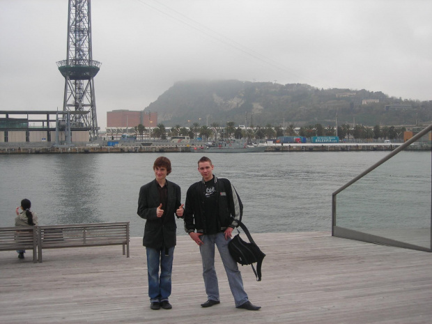 port w Barcelonie