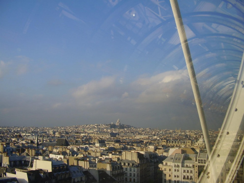 Panorama Paryza (Z Centrum Pompidou) #ParyzPanorama