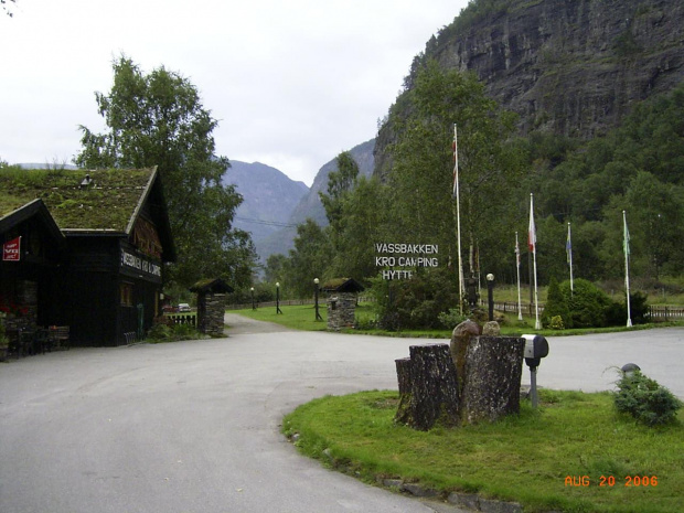 Norwegia-powrót do kraju,nocleg na campingu