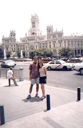 Madryt - Plaza Cibeles #Hiszpania #madryt #barcelona #toledo #cordoba #granada #gibraltar #CostaBrava #andaluzja