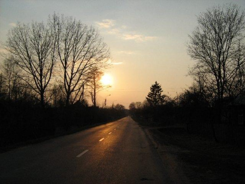 30.03.2008 - zachód słońca #ZachódSłońca