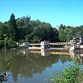 Zapora wodna Wrzeszczyn na rzece Bóbr #ZaporaWodna #krajobraz #ElektrowniaWodna #pilchowice #JeleniaGóra #tama #bóbr #natura #przyroda #rzeka #jezioro #las