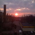 Zachód słońca na Fabrycznej #ZachódSłońca #Krotoszyn #Fabryczna