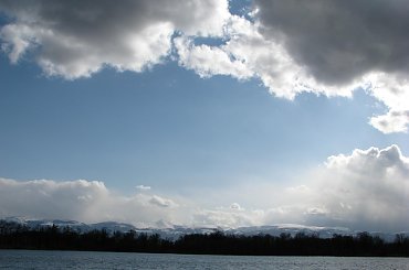 karkonosze nad wodą #przyroda #natura #krajobraz #NadWodą #jezioro #woda #widok #góry #karkonosze #JeleniaGóra #wojanów #niebo #chmury #DolnyŚląsk