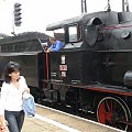 150 lat stacji Tarnowskie Góry #pkp #lokomotywa #parowóz #stacja #kolej #kobieta #laska #para