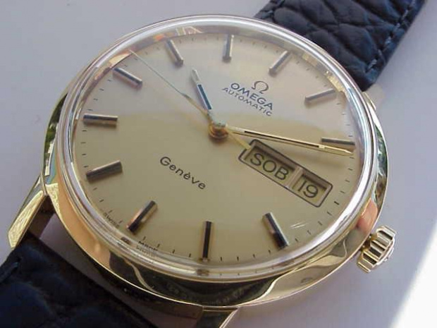 Omega Geneve 1976r Gold