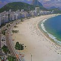 Panorama Rio ; Copacabana view 2002