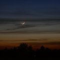 #księżyc #niebo #merkury