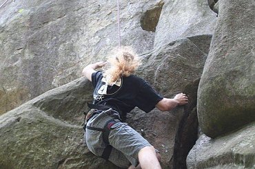 ja w akcji :) #wspinaczka #odrzykoń