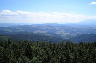 Małe Pieniny z Radziejowej #góry #rower
