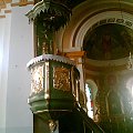 Piękna, drewniana ambona. #kościół #parafia