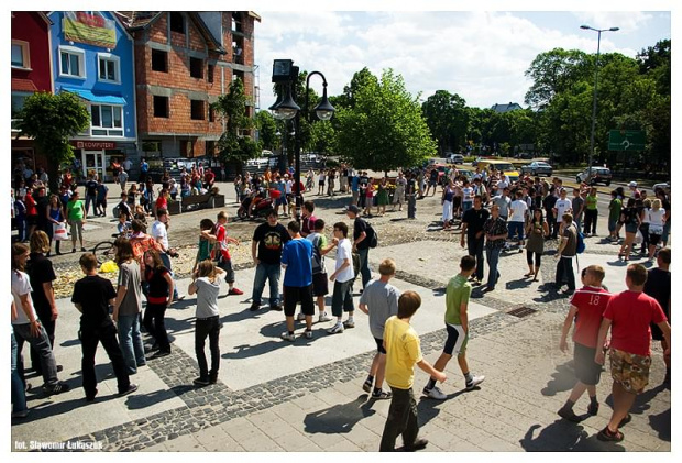 Flash mob w Lęborku #FlashMob #Lębork #SławomirŁukaszuk #PentaxK10D