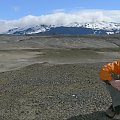 Widok na Hekle - jeden z najaktywniejszych wulkanów Islandii