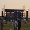 ostatnie chwile na Creamfields i godzina 8.30 koniec