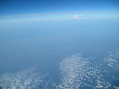 widok z samolotu:) #Niebo #chmurki