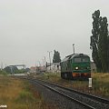 10.07.2008 ST44-949 zjeżdża z lokomotywowni po zatankowaniu i za chwilę pojedzie na górny poziom (KoA) i podepnie się pod pociąg do Poznania Franowa. #ST44 #kolej #PKPCargo #PKP