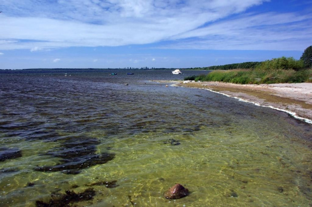 jezioro żarnowieckie - plaża