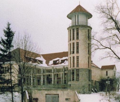 Zamek - widok od strony rzeki #DawnyZaklików