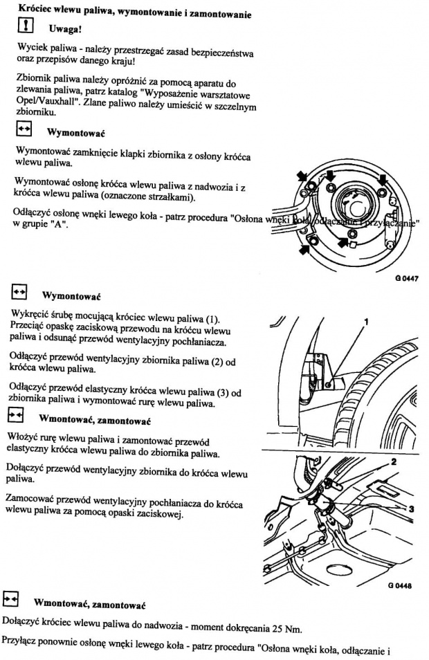 Układ Paliwowy Opel Sintra #OpelSintra