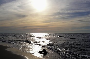 #morze #plaża #wakacje #JastrzębiaGóra #ZachódSłońca