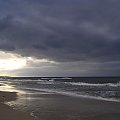 #morze #ZachódSłońca #plaża #burza #Władysławowo