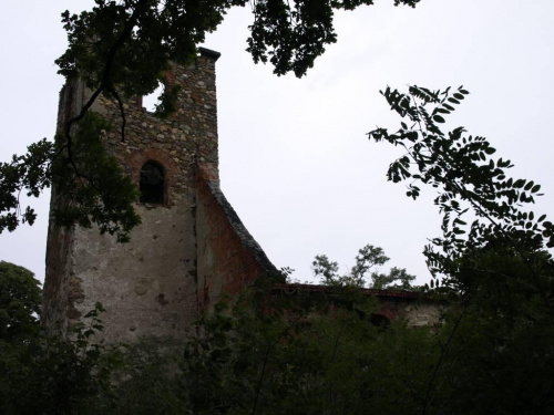 Rogoźnik- ruiny kościoła #Rogoźnik #ruiny