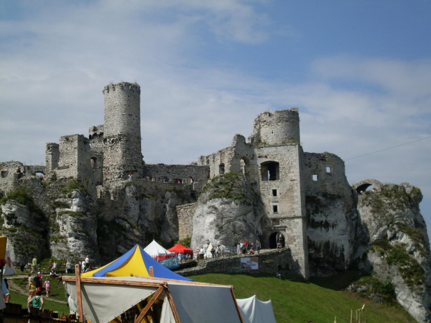 Ogrodzieniec 2008 - turniej łuczniczy