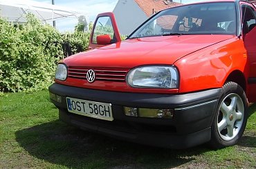 #czerwień #czerwony #golf #golfik #majówka #mk3 #opole #red #tył #volkswagen #vwgolf #vwmania #zawadzkie #żędowice #bok #przód