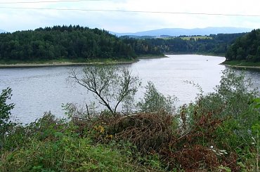 Jezioro Pilchowickie #rower #DolinaBobru #JezioroPilchowickie #zapora #tama