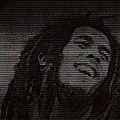 ASCII ART #BobMarley #Bob #Marley #rasta #pulpit #tapeta #ASCII