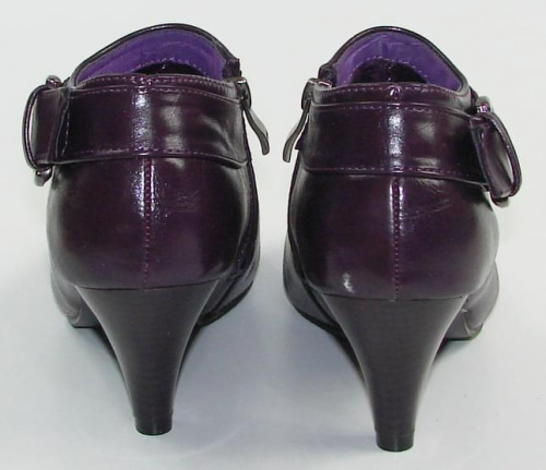 kozaczki fioletowawe zapinane 11 10 08 -XL9364