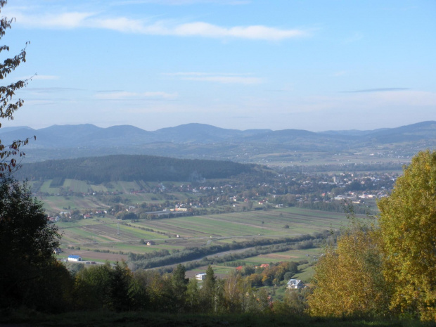 Widok na Stary Sącz