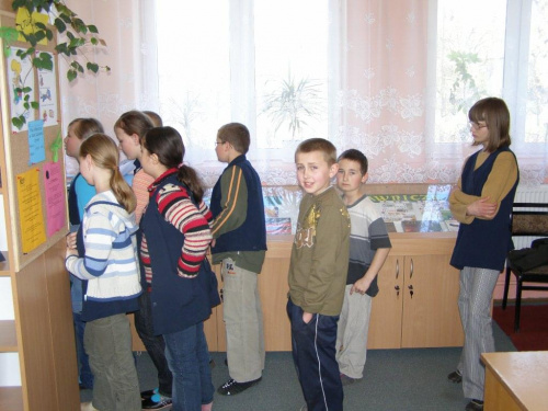 Wizyta dzieci w bibliotece #Kłoczew #GBPWKłoczewie