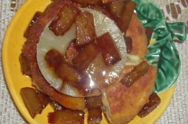 Camembert panierowany z ananasae na ostro. #ser #Camembert #ananas #przekąski #jedzenie #gotowanie #kulinaria #PrzepisyKulinarne