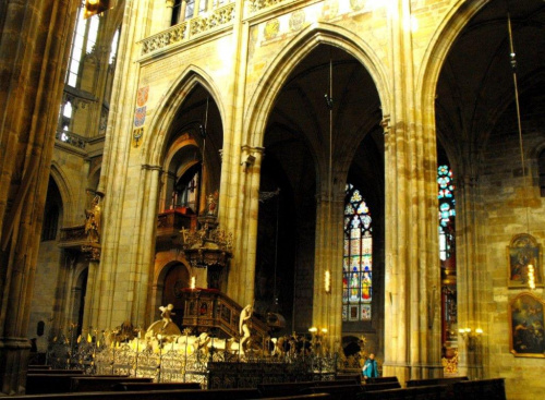 Śląski herb w katedrze św. Wita w Pradze